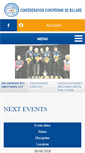 Mobile Screenshot of eurobillard.org
